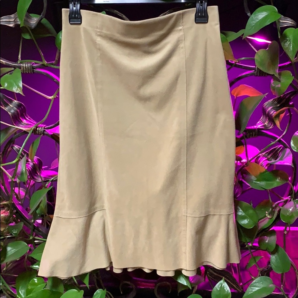 Faux suede knee length MaxStudio